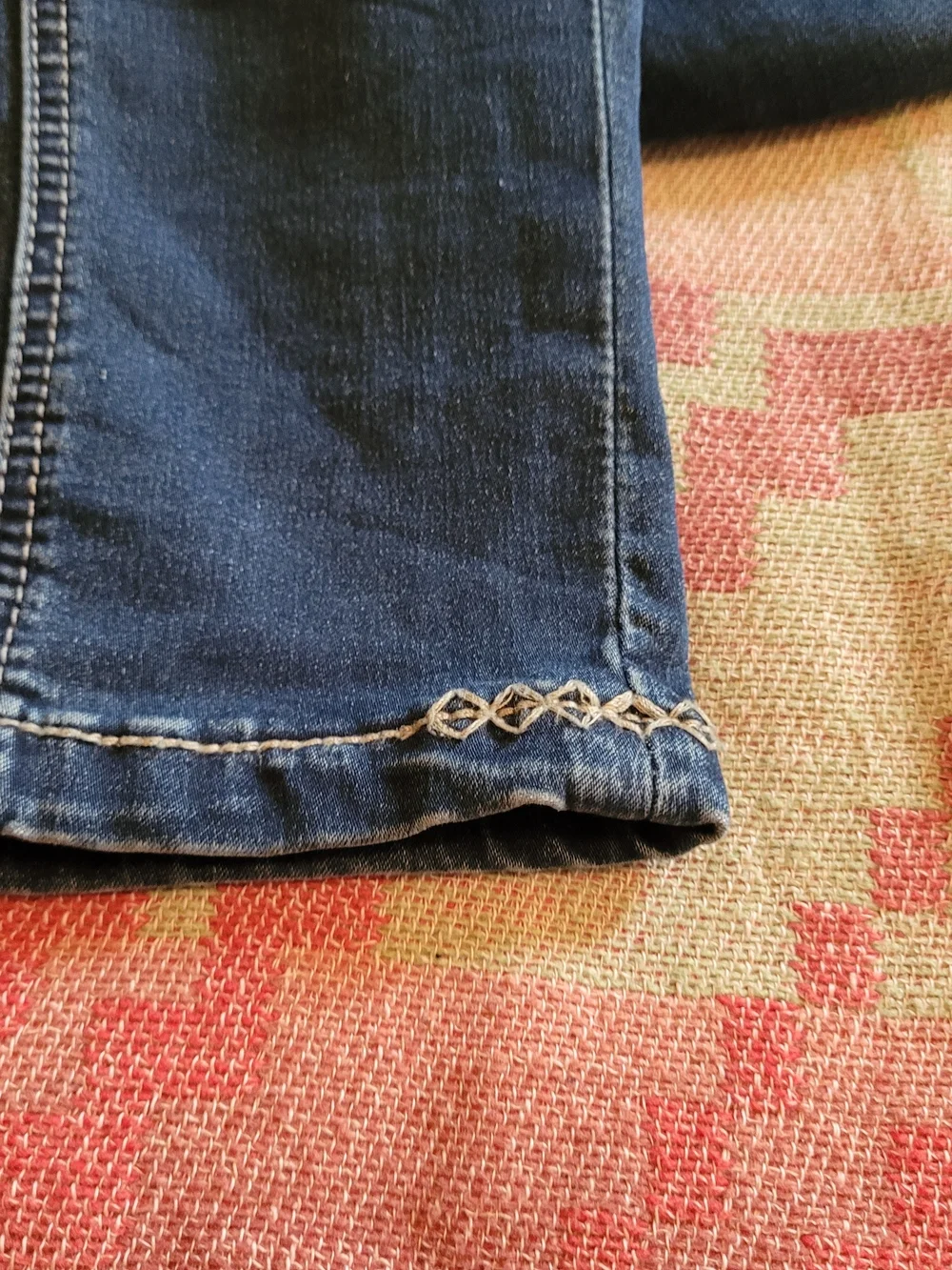 Rose Royce, NWOT, Rubberband Stretch Skinny Jeans in Dark Blue, 28 - Picture 5 of 8